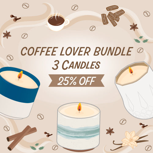 Coffee Lover 3 Candle Bundle