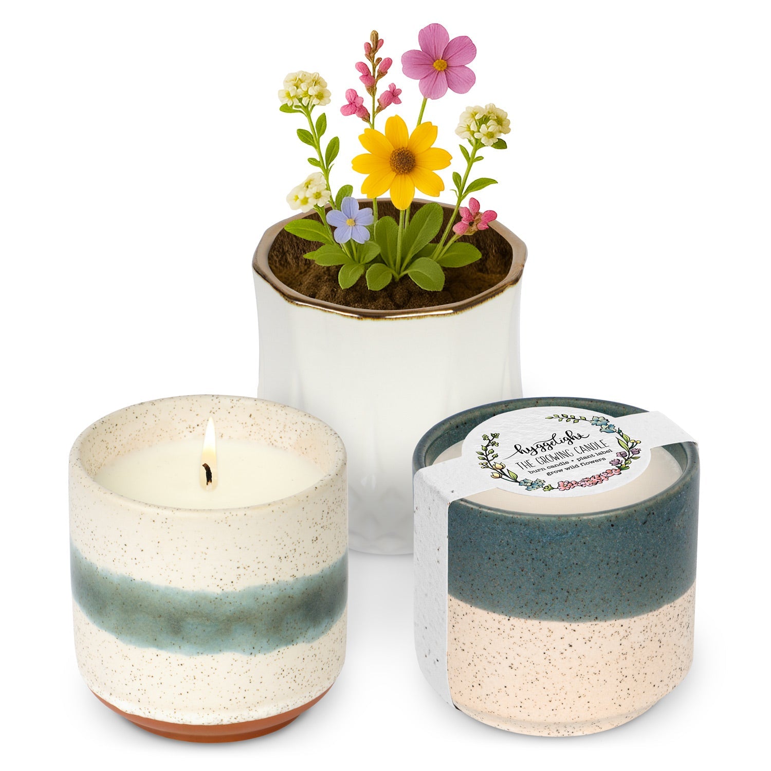 Coffee Lover Candle Bundle – 3 Growing Candles
