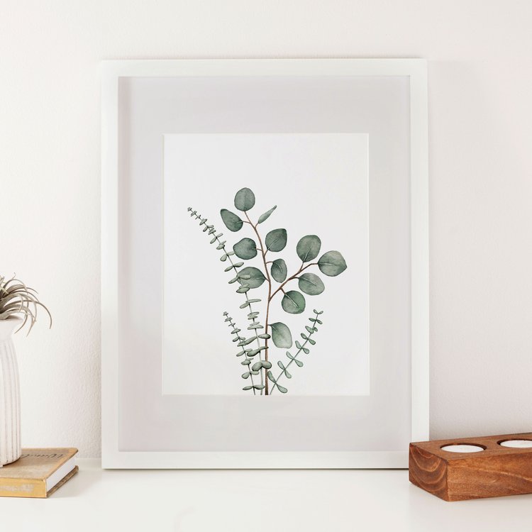 Eucalyptus Mix Watercolor Print