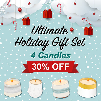 Ultimate Holiday Gift Set (4 candles)